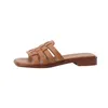 Retro stijl zomer open teen dames slippers mode elegante weefschuifjes schoenen schoenen dames buitenjurk flats sandalias 240328