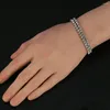 Ketens roestvrijstalen choker ijskoud tennisketen ketting vrouw luxe kubieke zirkoon kristal korte hipop mannen sieraden kettingen geschenken