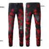 Causal Men Jeans New Fashion Mens Stylist Black Blue Skinny Ripped détruit Stret Slim Fit Hip Hop Pantalon 28-40 Top Quality