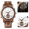 Wristwatches Couple Wooden Mechanical Watch Valentine's Day Calendar Date Men's And Women's Watches Casual Wedding Romantic