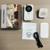 Дверные звонки M8 Smart Visual Door Door Door Bell Twoway Intercom Intelligent Инфракрасное ночное видение Удаленное мониторинг Система безопасности