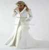 Vendita di giacche da sposa per perline di nuovo stile personalizzate su misura con bolero da sposa con manica lunga DH66227703501