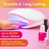 Sèchers SUNUV SUN4S LAMPE NOIDE 48W UV LED Sécheur à clous pour durcissement Gels Polon avec Smart Sensor Manucure Nail Art Salon Equipment Marque