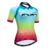 Dames fietsentrui Korte mouw Road Cycling Wear Zomer ademend mountainbikeshirt shirt dames fietskleding 240321