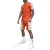 Mens Tracksuits Tech Tech Set Short Suged Tracksuit T-Shirt Shirts Stips Summer Summer Disual Beach Litness Suit Quick Drying Basketball Run Run Sport