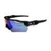 Luxury Mens Oaks Gafas de sol en bicicleta Sports Sun Gases Designer Womens Montar al aire libre MTB Bike Goggles 9001