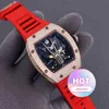 Watch designer Luxury Wristwatch Business Leisure Sky Star Series Automatic Machinery Full Drill Case Tape Men's