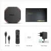 Box T95 Plus TV Box Android 11 8GB 128GB RockChip RK3566 Supporto 4K USB3.0 Dual WiFi 1000M LAN Media Player T95Plus Settop Box