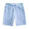 Summer Shorts for Boys Girls Cotton Solid Color Children Panties Elastic Waist Beach Short Sports Pant Toddler Kids Clothes 240328