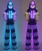 NIEUWE ARVALS LED ROBOT Kostuum David Guetta Led Robot Suit laser Robot Jacket Rangers Stilts Kleding Lumineuze kostuums6262758