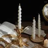 Świece posiadacze skandynawskie styl vintage Candlestick Wystrój domu