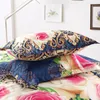 Set di biancheria da letto in stile europeo set di fiori rosa set tessile farfalla all'ingrosso el doppio coperchio