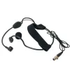 Microphones MiCWL Audio Headwear ME3 Condenser Headset Microphone For Shure UR1 ULX SLX PGX QLX Audio Wireless Boday System Mini TA4F
