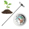 ゲージ土壌温度ゲージ堆肥土壌テスターメーター測定プローブガーデン土壌温度計地面温度計