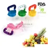 Pacifiers مغذية طعام الأطفال مع حامل مقطع مصاصة الرضيع Teether Fruit Sile التسنين إسقاط تسليم الأطفال تغذية الأمومة dhnjm