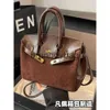 Birkinbag Designer 7A TOTES Wysokiej jakości torba ręczna dla kobiet Crossbody Autumn/Winter Style Bag JD1K