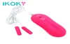 IKOKY 10 Speeds Anal Vibrator Dual Mini Bullet Vibrators Vibrating Egg Waterproof Sex Toys for Women Remote Control D181115024639683