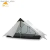 Tende e rifugi Lanshan 2 3f Ul Gear 2 persona 1 persona 1 persona Outdoor UltraLight Camping Tenda 3 Stagione 4 Stagione Professional 15D Silnylon Tenda senza biella L48