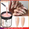 Gel Ur Sugar 150G ESTENSIONE Gel Smuglio gel Jelly nudo Milky White Fast Building prolunga gel di autolevelimento con gel