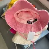 サンシェードハットデザイナーバケツ女性のための贅沢なメンズファッションキャンバスデニムビーチハットケースボブワイドハット夏の太陽の帽子addu
