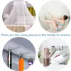 Hooks 30/50pcs Hanger Hook Suction Cup Adhesive Wall Vacuum Sucker Heavy Transparent Load Rack For Home Bathroom Kitchen