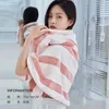 Towel 70x140cm Bath Towels Breathable Soft Quick Drying Student Shower Hair Cleaning Bathroom El Absorbent Striped Washcloth Beach