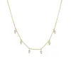 Chains 925 Silver Jewelry Sterling Small Real Pearl Natural Freshwater Pearls Gold Plated Necklaces Women Fine Neckl