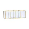 Storage Boxes Cosmetic Brush Holder Transparent Cosmetics Container Ring Pencil Lipstick Make Up Brushes Organizer