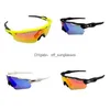 Luxury Mens Oaks Gafas de sol en bicicleta Sports Sun Gases Designer Womens Montar al aire libre MTB Bike Goggles 9001