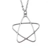 Pendant Necklaces 1pcs Hollow Star Male Necklace Components Jewelry And Accessories Items Chain Length 43 5cm