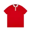 Polo maschile Summer Fashion Casual T-shirt Designer maschile POLO POLO POLO N. 052