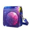 Cameras for Polaroid Fujifilm Instax Mini 70 Flower Starry Night Camera Case Bag with Shoulder Strap Case Pu Leather Pouch Protector