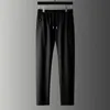 Summer Men Korean Casual Hooded Sets Fashion Streetwear Joggers TracksuitElastic Waist Trousers Male Clothes 2Pcs 240325