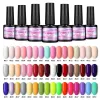 Kits COSCELIA Gel Nail Polish Set Semi Permanent Varnish Hybrid Soak Off UV LED Gel Lacquer Nail Art Design For Manicure Lasting Gel