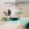 Lefant 2-en-1 Robot aspirateur avec une navigation de télévision précise, filtre HEPA, 4500pa Strong Aspiration, 140 minutes Runtime, Slim Design, App / WiFi / Alexa compatible