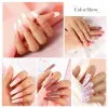 Zestawy Coscelia Poly Gwail Gel Zestaw z lampy Lampa Lampa Lampa Lakier Lakier Poliska Poletka Pilnik Roztwór Pilni Paznokcie Zestaw Manicure Narzędzia