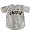 Men's Polos BG baseball Jersey Japan 16 OHTANI jerseys Sewing Embroidery High Quality Cheap Sports Outdoor White Black stripe World New