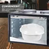 Geschirrmikrowellen Reiskocher -Öfen Behälter Home Asian Plastik tragbares Kochgeschirr