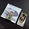 Money Clips Silver Money Clip Mini Stainless Steel Hoge Kwaliteit Bill Clamp Banknote 240408