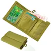 Designer wallet Tactical TriFold Nylon Credit Card holder Organizer 1000D Nylon waterproof Casual police EDC ID holder purse6931125