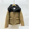 Mens Jackets Khaki Puffer Jacket Ladies Hooded Black Down Luxury Casual Outdoor Women Winter Thickened Thermal Brown Designer Coat Joi Otsp6