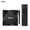 Box Android 10.0 SMAR TV BOX MAX 4GB RAM 64 Go Rom Allwinner H616 TANIX TX6S Quad Core 6K double WiFi TX6 Media Player YouTube