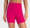 Hohe Taille heiße Hosen Yoga Ausrichten von Shorts Fitness Sport Ostic Tight Fast Dry Running Biker Shorts Workout Fitnessstudio Kleidung Tennis Strand Shorts