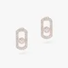 Stud Earrings 2024 Classic Luxury Sterling Silver 925 Diamond Set retro dynamisch damesgeschenk