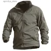 Utomhusjackor hoodies fx-outdoor Taktiska hudkläder för män andningsbar vindbrytare regnjacka Summerkläder FSTAR L48