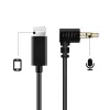 Accessories C/l35 3.5mm Microphone Adapter Cable for Ios Iphone Android Type C Recording Cable Audio Cable Rode Go Microphone Accessories