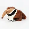 Giant Anteater Cute Plushie Plush Toys Lifelike Animals Simulation Stuffed Doll Kawai Toy Gifts For Kids 240325