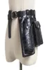 Сумки для талии упаковывают женские дизайнерские сумки для ремня мода Fanny Pack Gress Girls Mite Easy Pucke Pu кожа Bumbag6405497