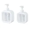 Liquid Soap Dispenser Lotion Large Capacity Clear Plastic Push-type Visible Empty Bottle Bathroom 300/500ml