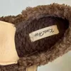 Dzieci Slipper Pluszowy bawełniany shoessoft Sole Anti-Slippery Footy dla dziewczynki Pierwsza Walkertoddler Slipper 240408